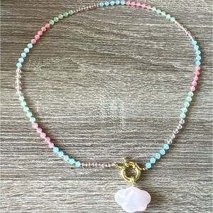 Bohemian cloud necklace M76